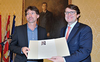 Entrega de los Premios Ciudad de Salamanca de Novela y Poesía